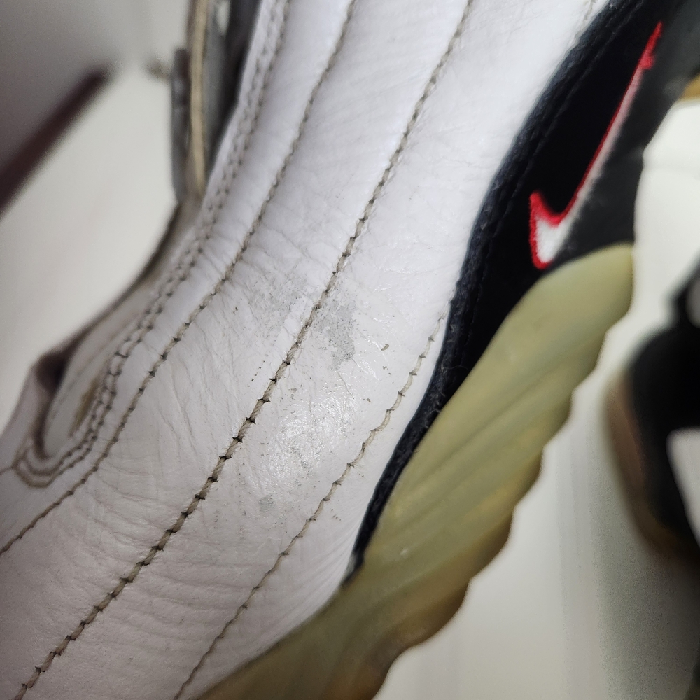Nike Air Penny 4 Men 10.5 Black/White Chicago Bulls Athletic Sneakers 864018-101 - Picture 12 of 14